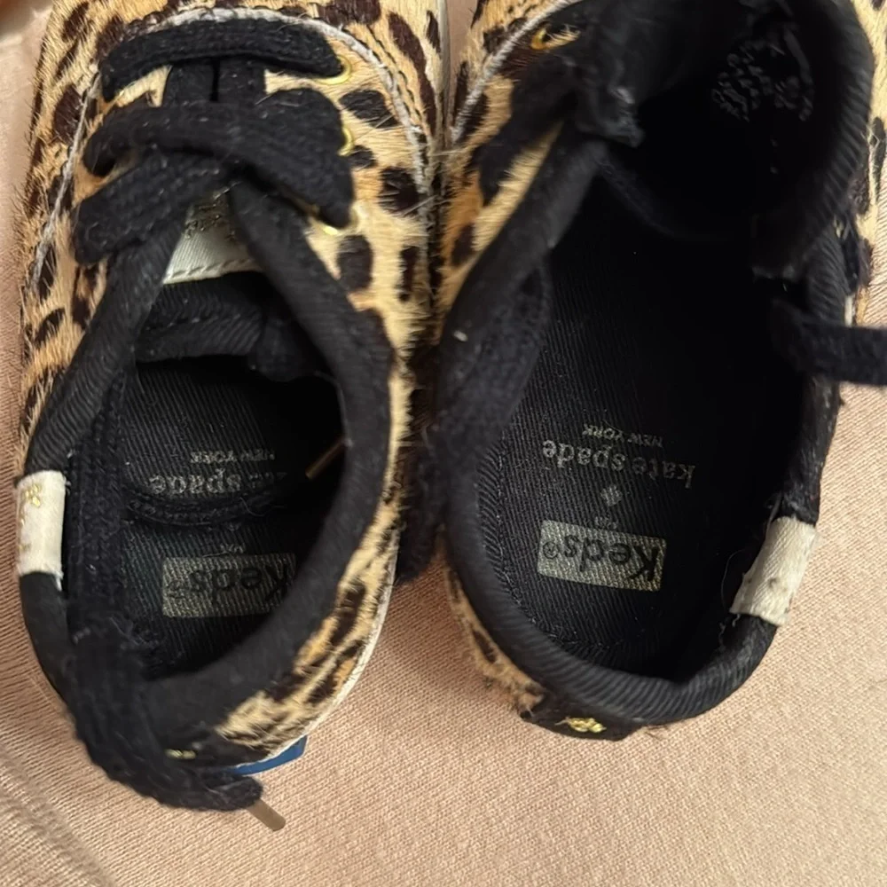Keds Kids X Kate Spade New York Champion Leopard Toddler Sneakers